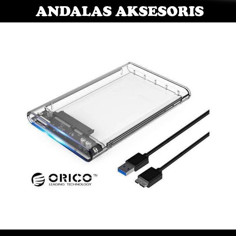 casing hardisk orico transparant usb 3.0