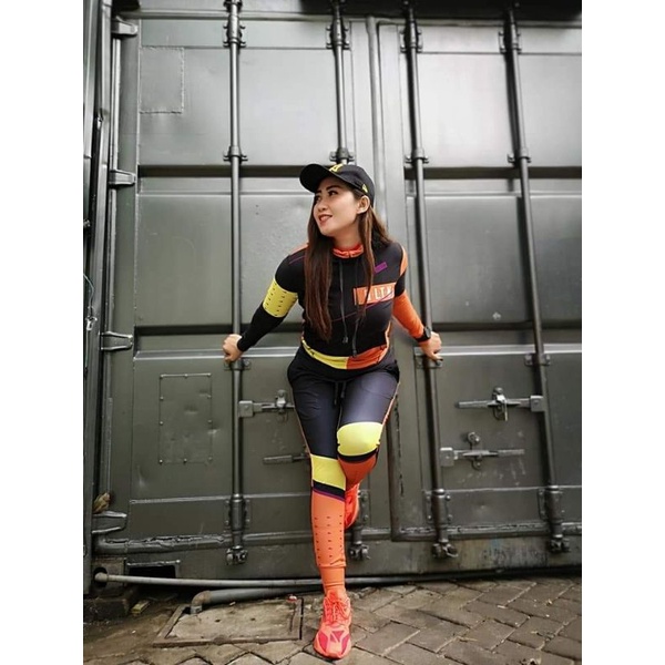 SXB SULTAN BLACK ORANGE SWEATSHIRT HOODIE AND JOGGER
