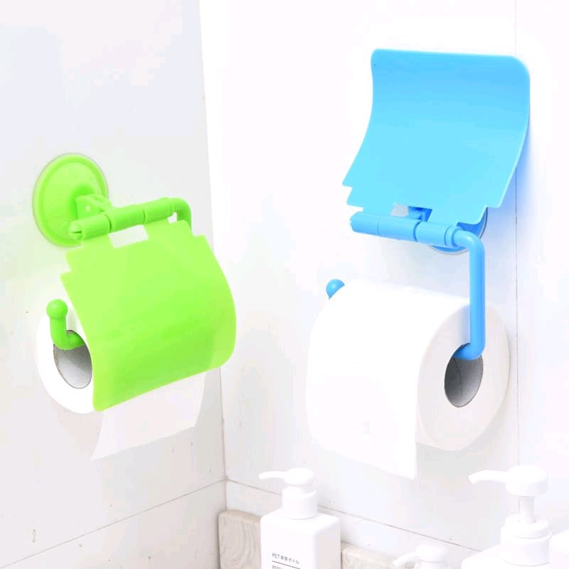 【GOGOMART】Holder Tissue Gulung / Gantungan Tisu Toilet / Tempat Tisue Dapur - Bahan Plastik