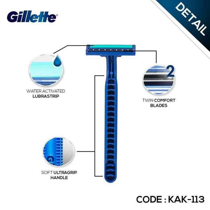 Gillette Goal I - Gillette Goal Biru (Kak-113)