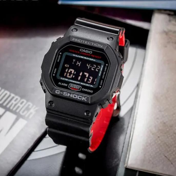 Casio G-SHOCK Neon Seri Warna-warni Jam Tangan Olahraga Fashion Pria Jam Tangan Kuarsa Tahan Air dan
