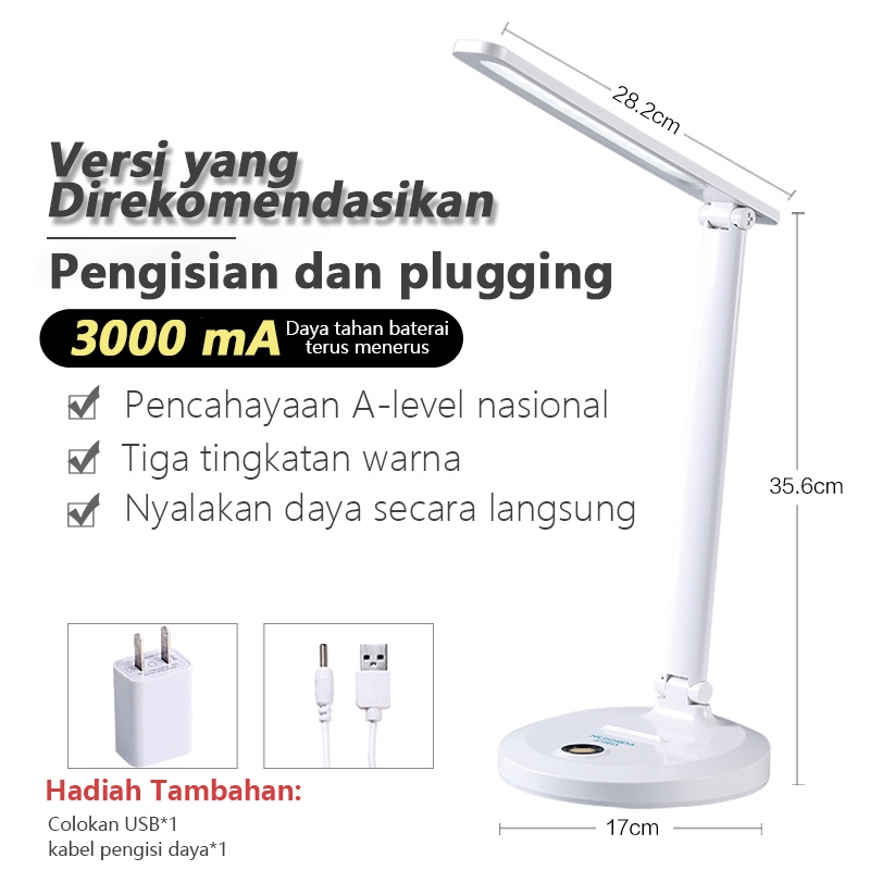 【LP002】Sky Bintang Masa Depan Lampu X9s  Meja Belajar Baca Kerja Dapur Komputer Tidur LED Portable Charg