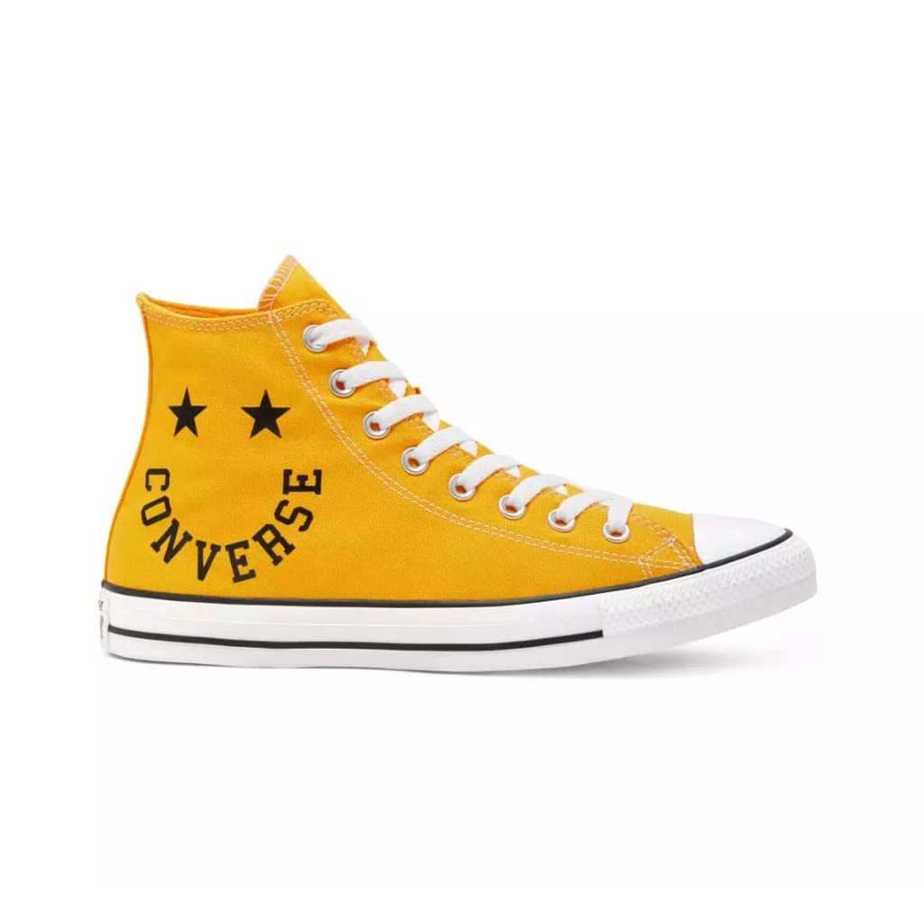 Sepatu Converse Chuck Taylor All Star Hi Smile Yellow Amarilo Murah