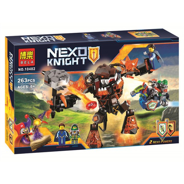Infernox captures the Queen - Nexo Knights - Bela 10482
