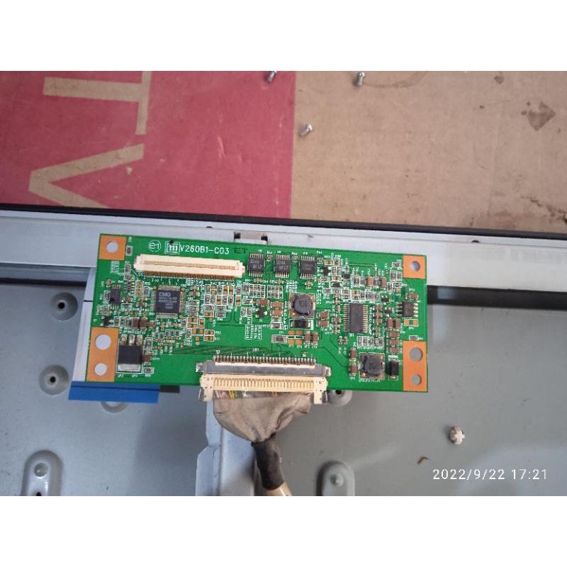 ticon tcon tikon tv led lg 26lc4r / 26lc7r