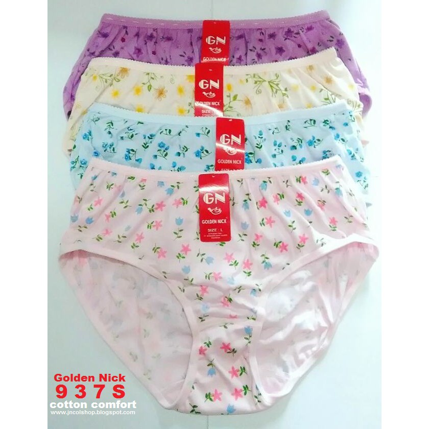 cd /celana dalam GOLDEN NICK  motif bunga