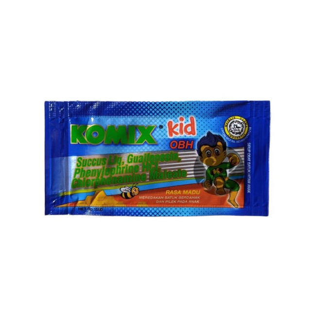 KOMIX Kid Obh /  Komix Anak / Komix Kids Obat Batuk Pilek Anak Sachet