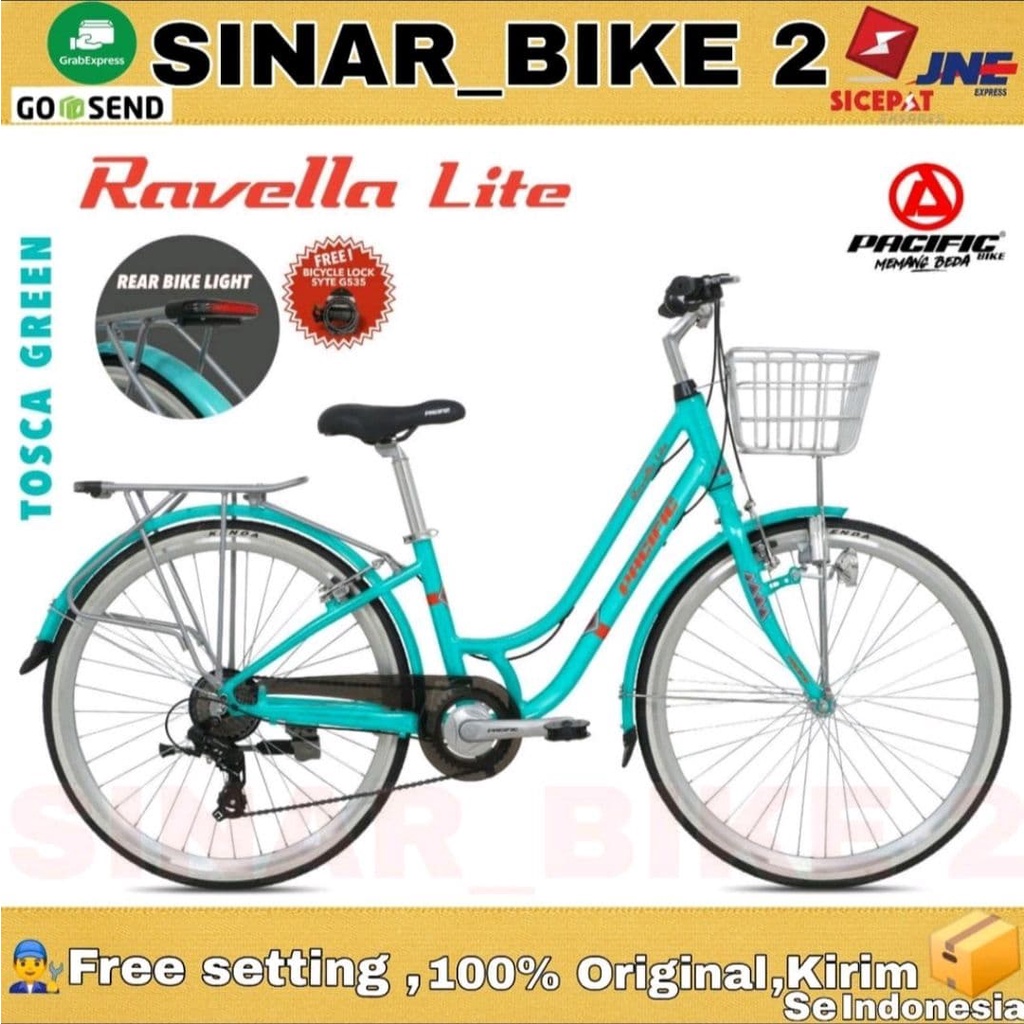 Sepeda Mini Ctb Pacific Ravella Lite 26Inch Alloy 8 Speed