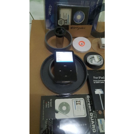 ipod classic 5,5 th gen 80gb black