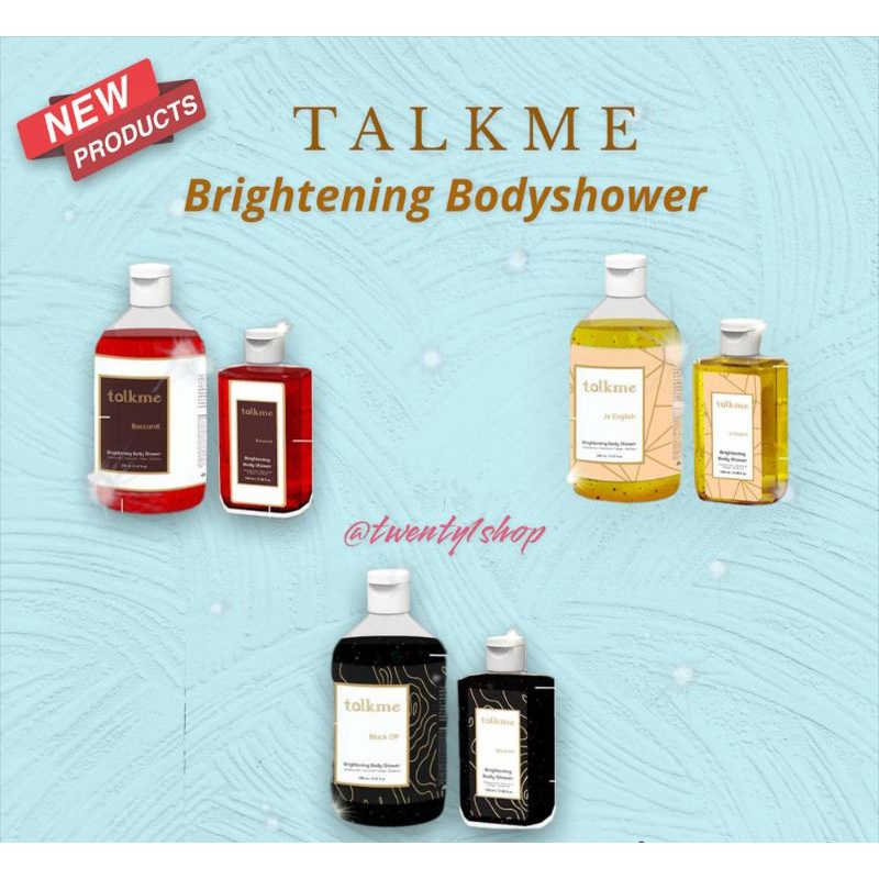 Body shower Talkme Body Wash Talkme Sabun Mandi Talkme