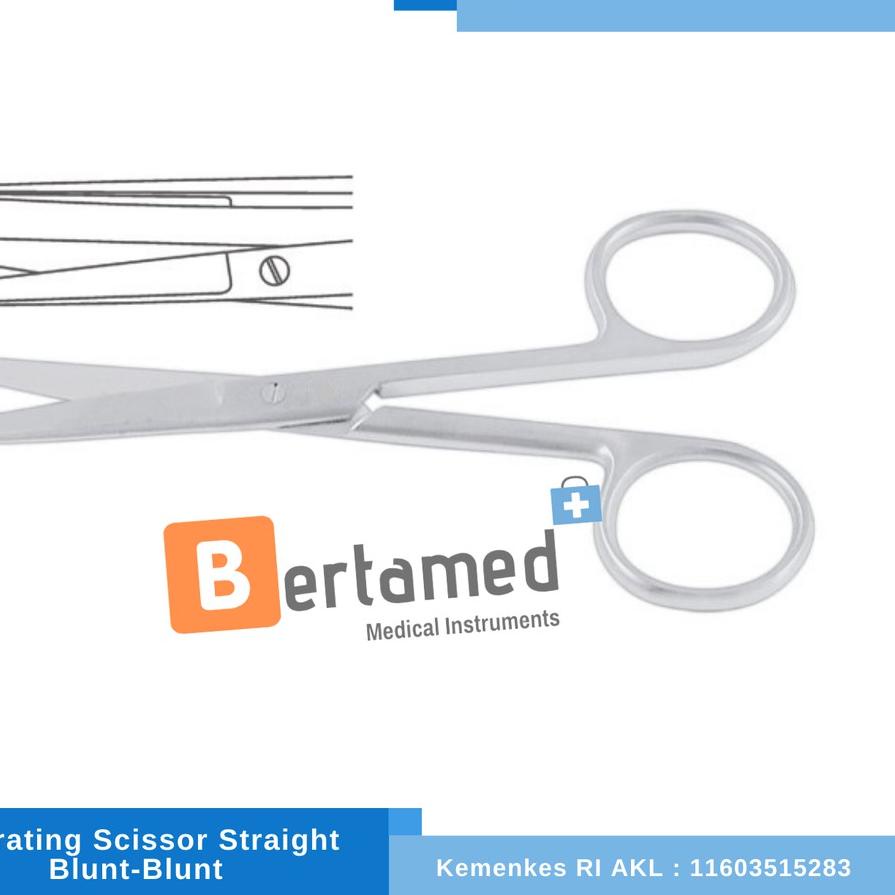 

Update - Operating Scissor Straight Blunt - Blunt / Gunting Operasi Gunting Bedah Lurus Tumpul ✔