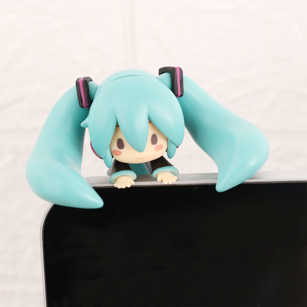 QUINTON Q version Action Figurine Toy Gift Anime Figure Hatsune Miku Miku Miniatures Collection Model Cute Statue Home Ornaments Figure Toys