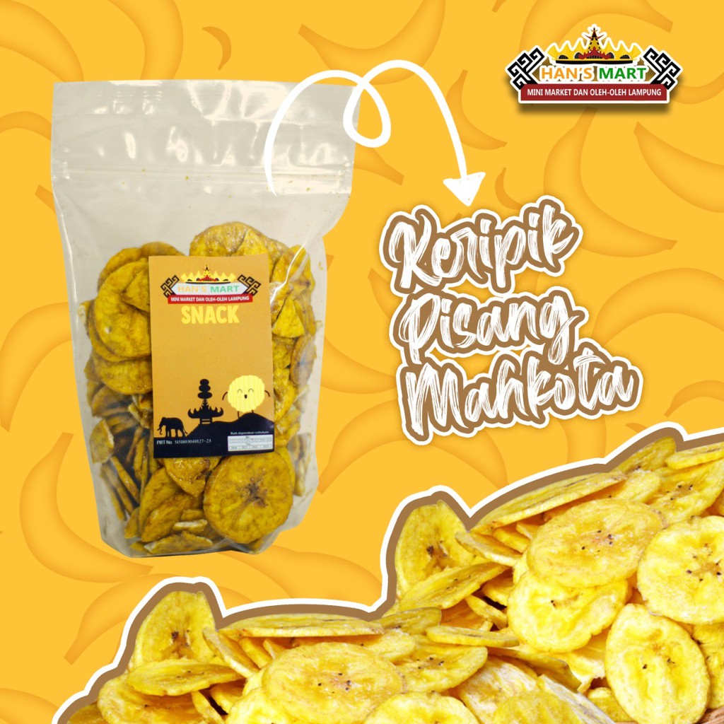 

Keripik Pisang Mahkota 200GR | Hans Mart