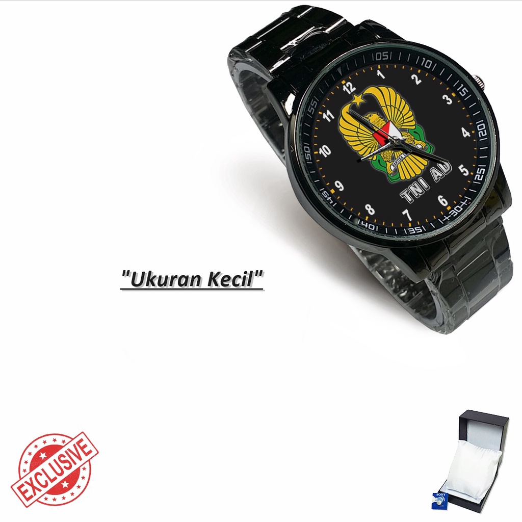 Jam Tangan Rantai Couple TENTARA NASIONAL INDONESIA AD - 3 (Limited Edition)