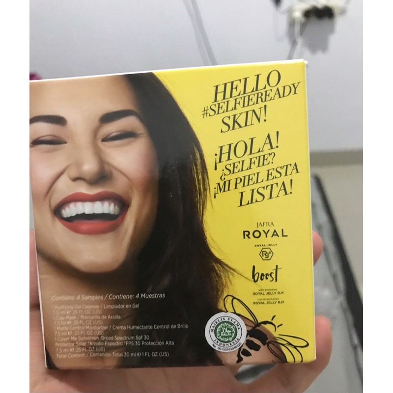 jafra royal boost kuning travel size