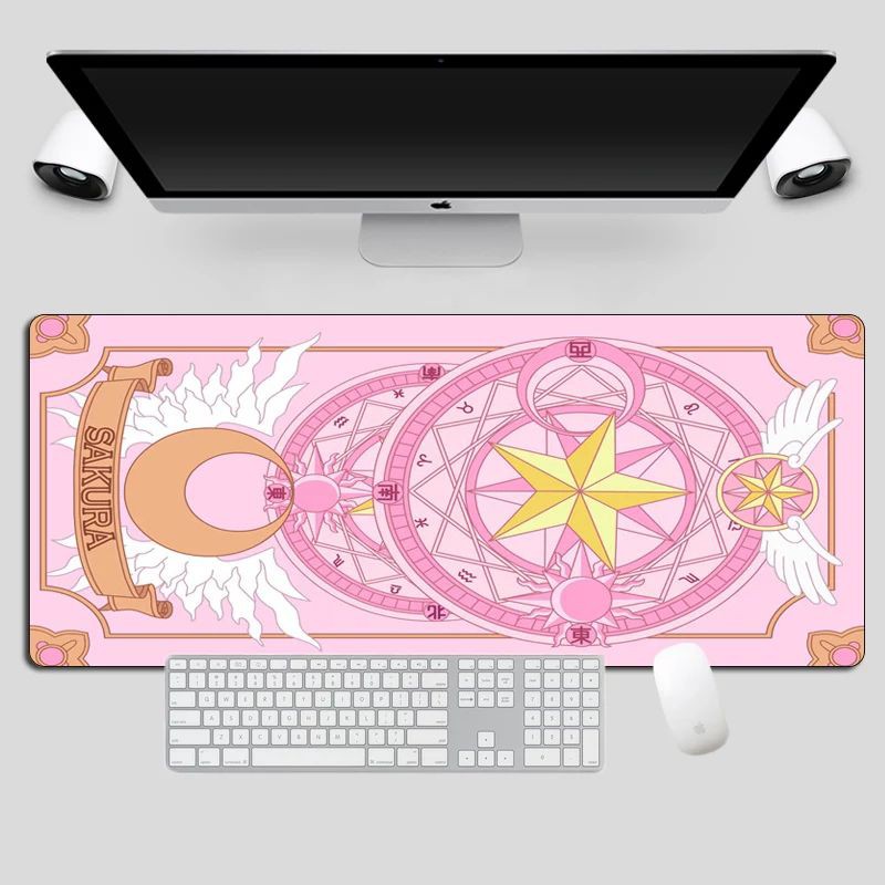 mouse pad keyboard alas gaming cardcaptor sakura kinomoto card captor