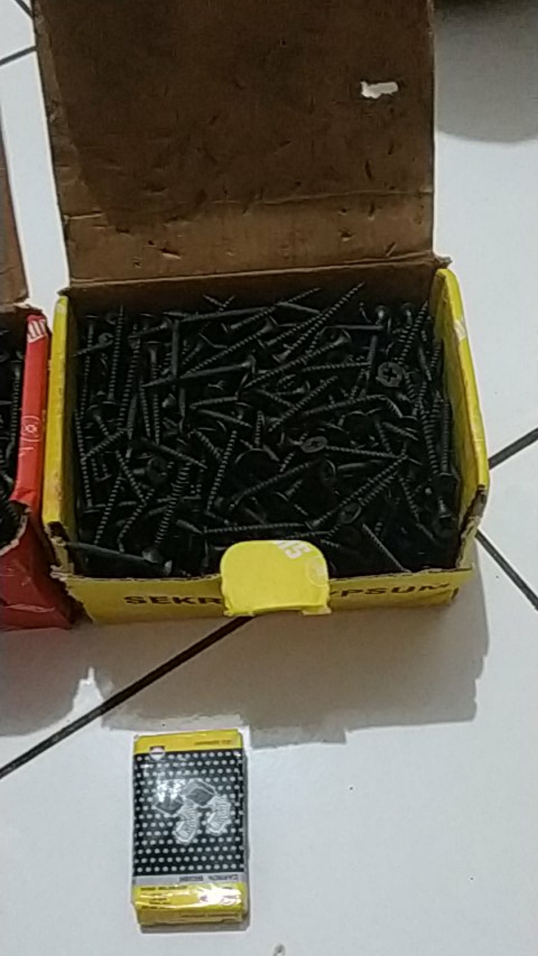 Sekrup Skrup Gypsum Gipsum Drywall Screw 6 X 1 1/2 Inch