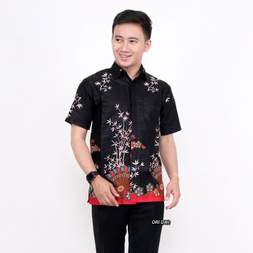 Jumbo Xxl, Xxxl, Xxxxl, Xxxxxl Kemeja Batik Pria Lengan Pendek Jumbo Baju Batik Pria