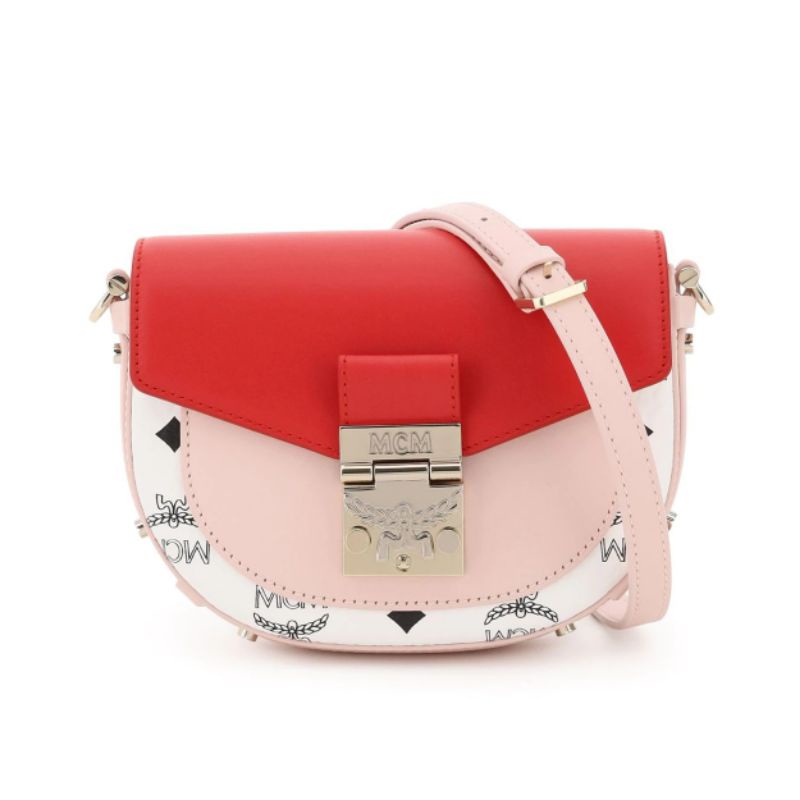 MCM Patricia Visetos Crossbody Tri Tone