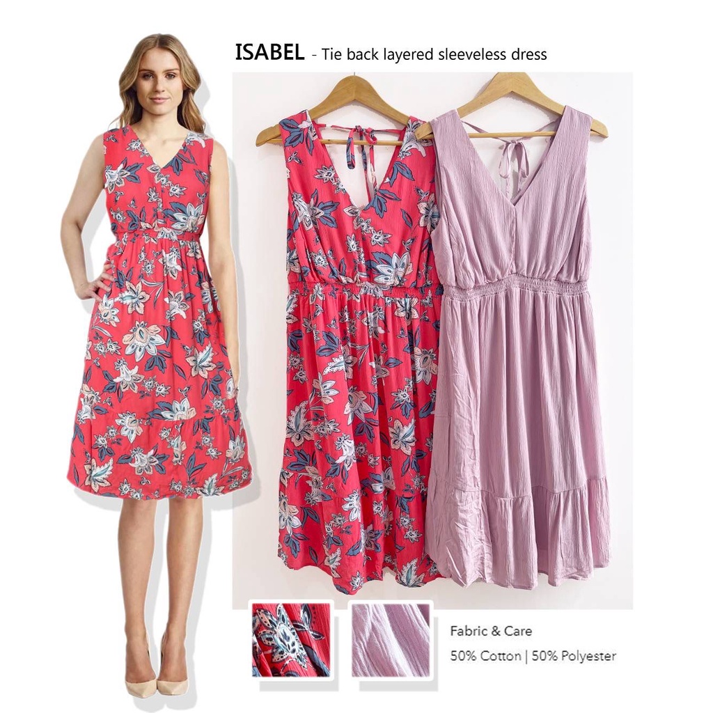 Is*bel printed maxy dress