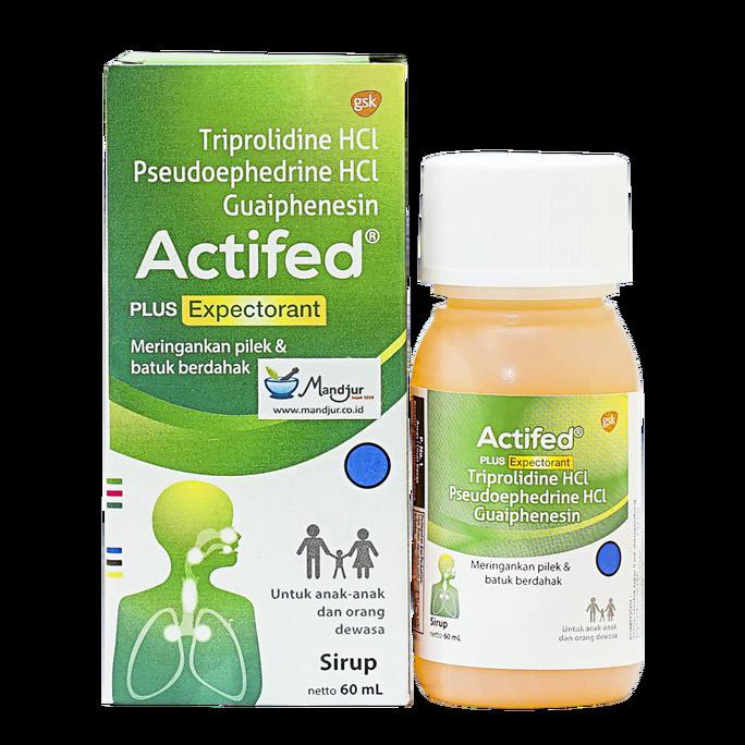 Ready bisa COD Actifed Plus Expectorant (Actifed Hijau) MURAH