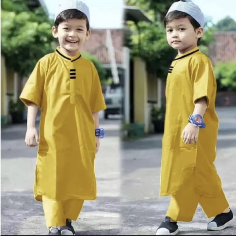 pakaian muslim anak koko anak pakistan 1-10 tahun grosir