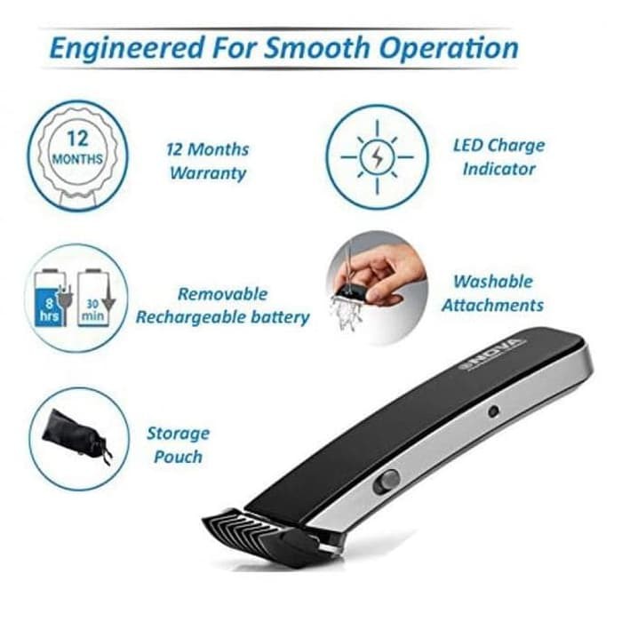TERBARU!! CUKURAN NOVA TRIMMER NS-216 [GRATIS BUBBLE] ALAT CUKUR RAMBUT JENGGOT NS216 SB SERBAGUNA