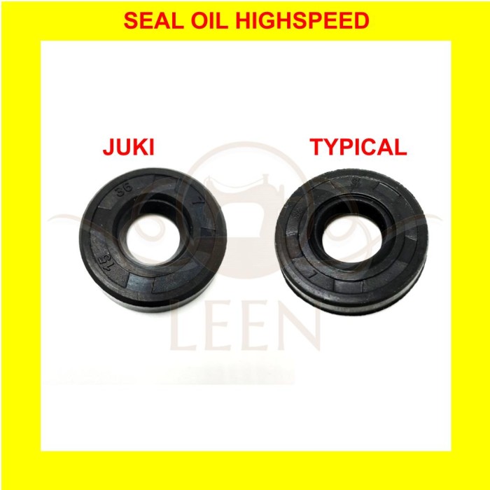 Oil Seal Pulley (KARET) GRADE A Mesin Jahit Industri High Speed LEEN - Juki