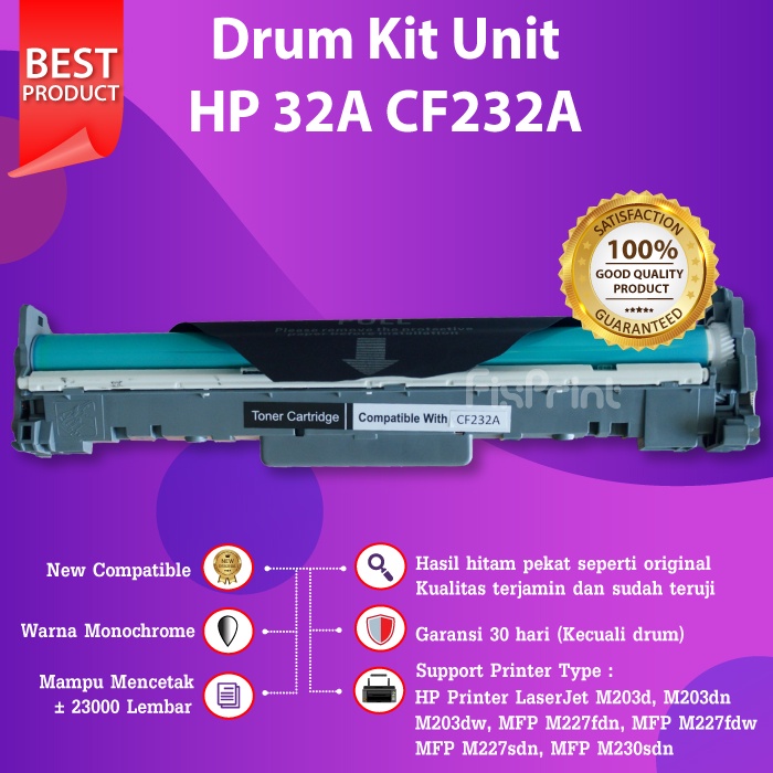 Imaging Drum Kit Toner Compatible 32A CF232A HP M203d M203dn M227fdn