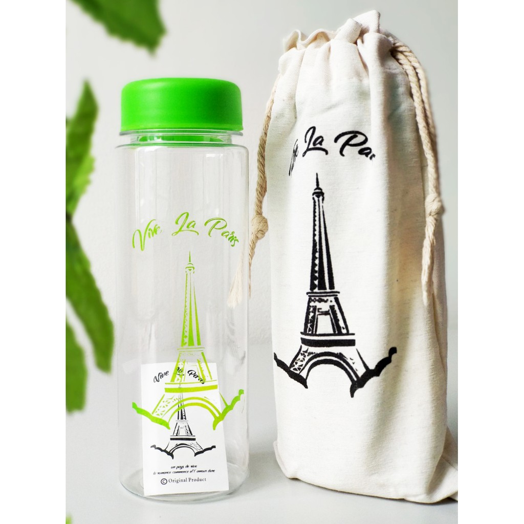 Botol Minum Mybottle VIVE LA PARIS 500ML TAHAN BANTING