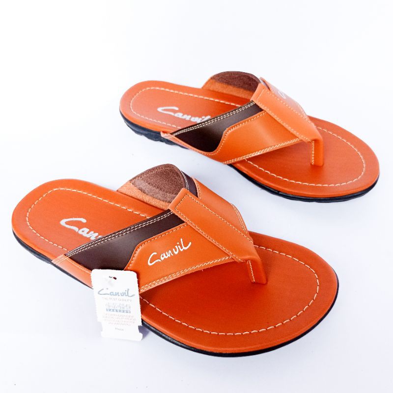 8.8 Mega Shopping Day SANDAL JEPIT PRIA LOKAL MOTIF POLOS