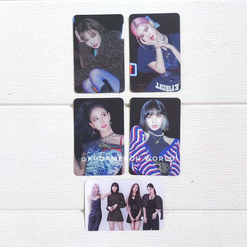 PHOTOCARD BLACKPINK OFFICIAL 4+1 PHOTOBOOK LIMITED EDITION [SHARING]