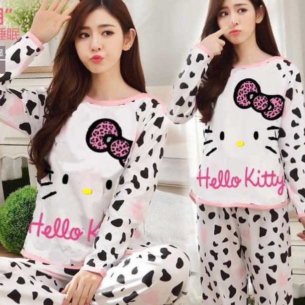 Best Seller # Piyama Eva Hello Kitty. Baju Grosir Ecer Tanah Abang