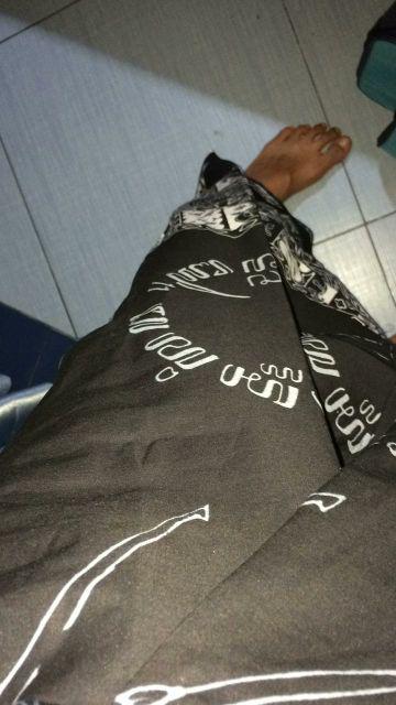 Sarung Batik Pekalongan Motif Huruf Jawa Kain Halus Berkwalitas