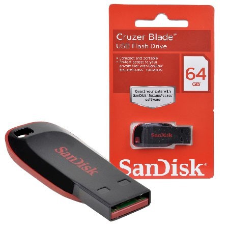 Sandisk Flashdisk 64GB (SDCZ50-064G-B35)