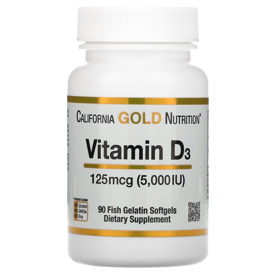 Vitamin D3 5000 IU, California Gold Nutrition