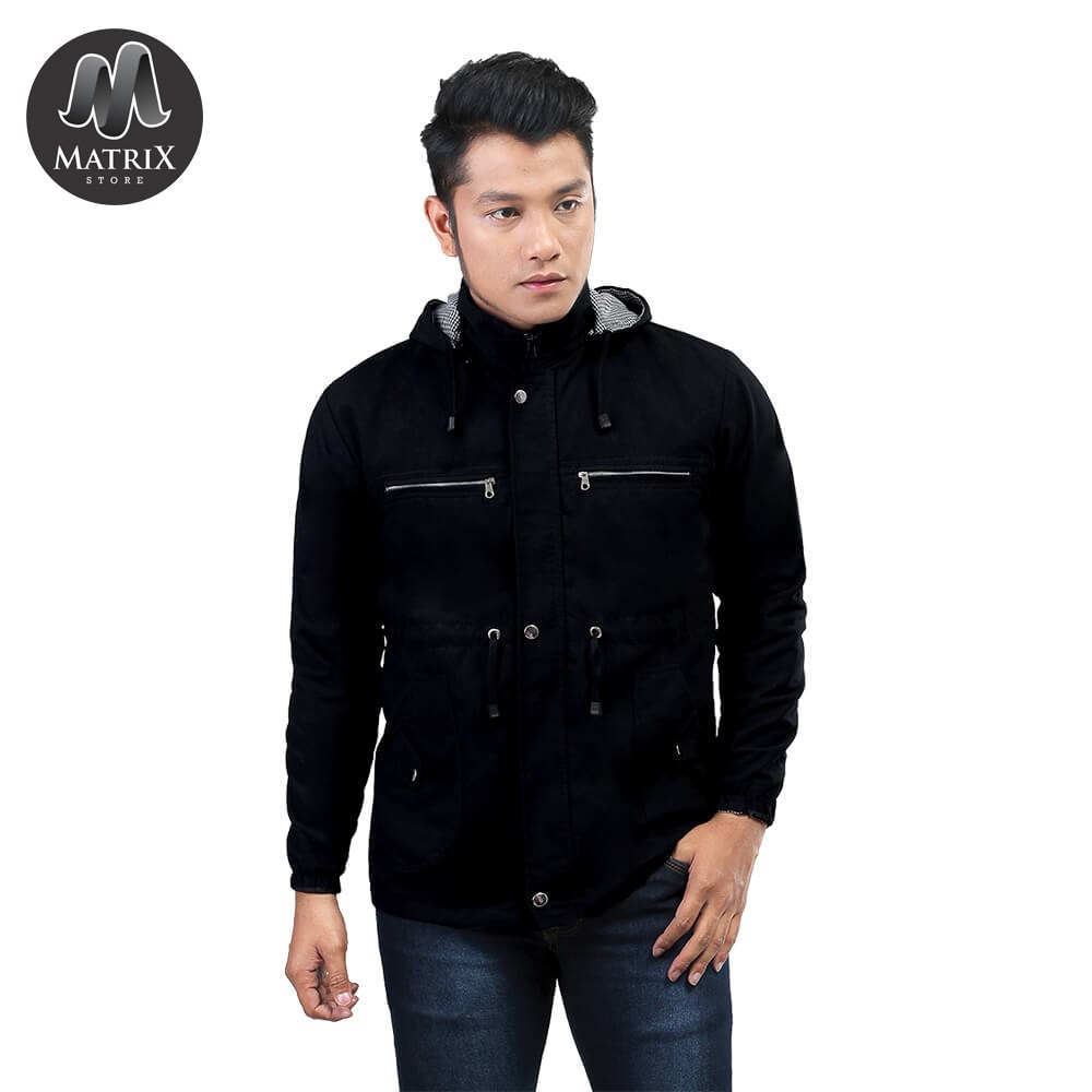 Jaket Keren Parka Hoodie Pria - Jaket Parka Distro - Jaket Pria - Jaket Hoodie Cowok - Jaket Casual