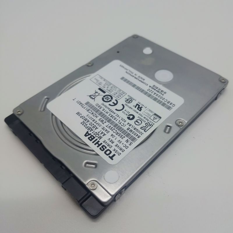 Promo Hardisk  320GB Toshiba Sata 2.5&quot; Inchi -HDD NB Toshiba 320GB - ORI 0 Days