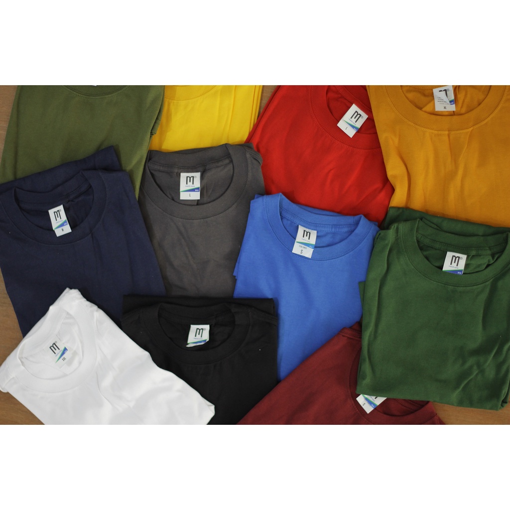 KAOS POLOS PENDEK MURAH MERCHCONS