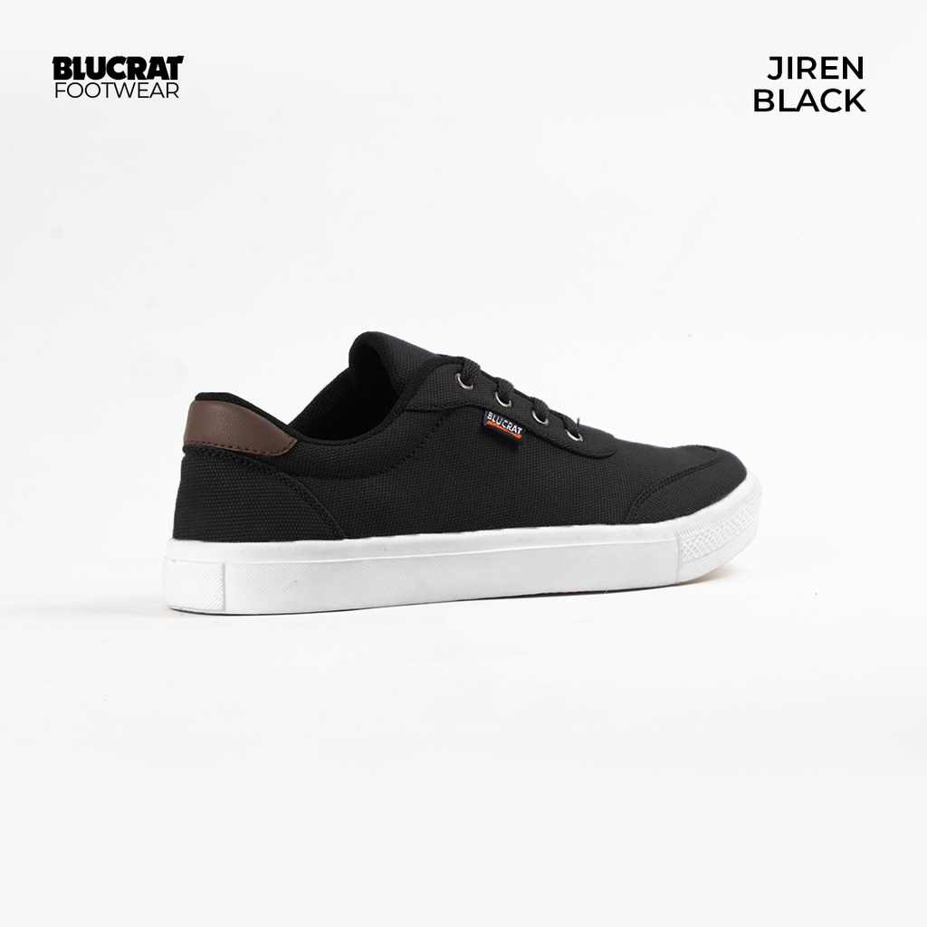 Blucrat Sepatu Pria Casual Sneaker Jiren Black-3