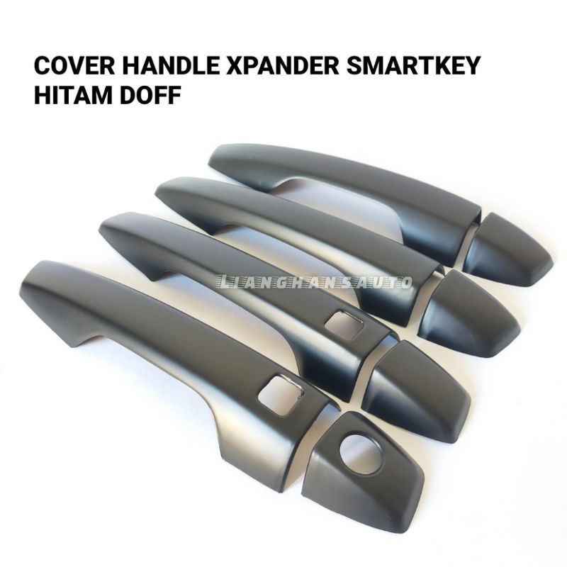 COVER HANDLE MITSUBISHI XPANDER HITAM CHROME 4 PCS