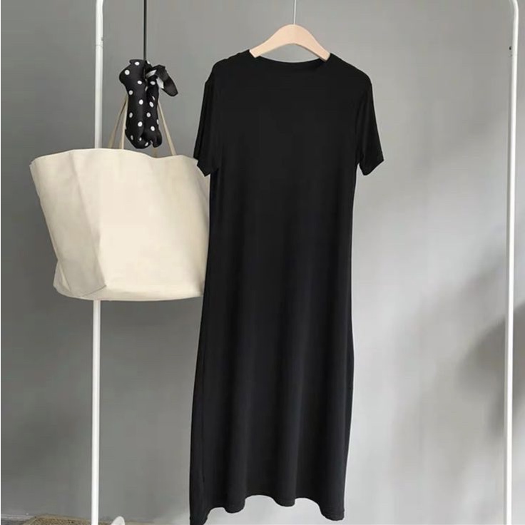 BEFAST - ZFS OOTD Dress MACA / SOCI DRESS / Dres Maxy Terbaru / Pakaian Wanita Kondangan/Pesta / Longdress Kekinian Remaja Wanita ABG / Dress Polos / Fashion Ala Style Korean / Longdress lengan Pendek / Termurah