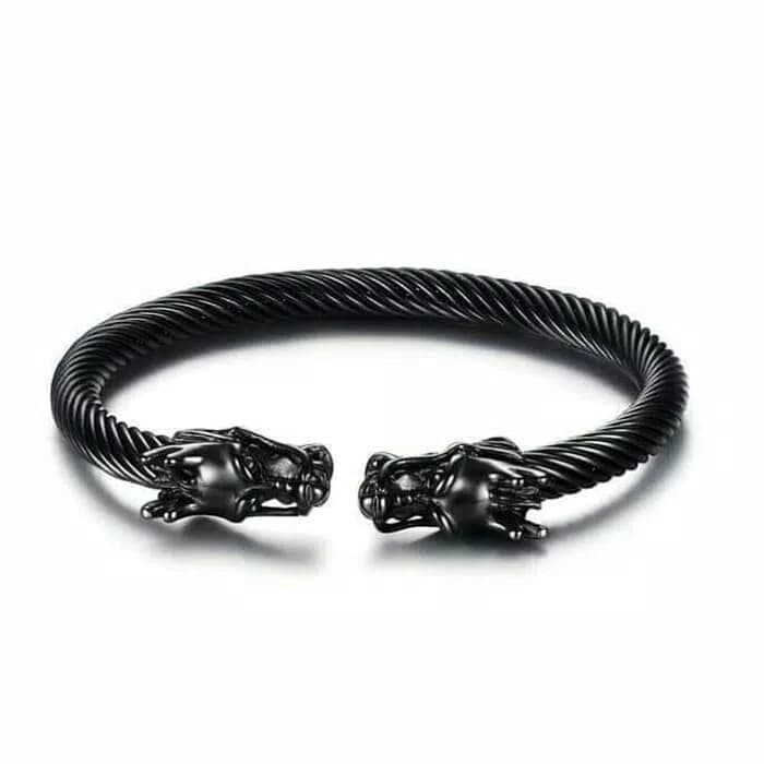 [Bayar di Tempat] Gelang Naga Titanium