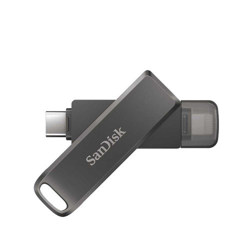 Flashdisk OTG Type-C &amp; OTG iPhone 256GB SanDisk iXpand Luxe - Garansi Resmi 2 Tahun