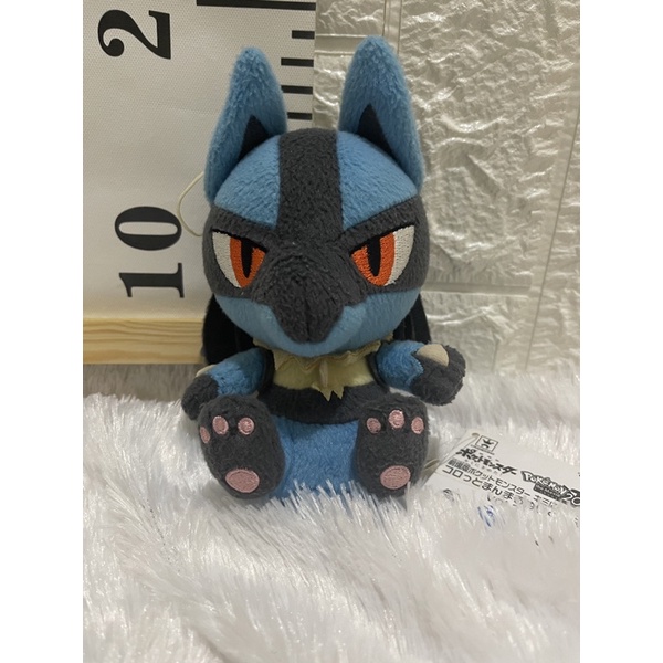 lucario pokemon plush banpresto new tag
