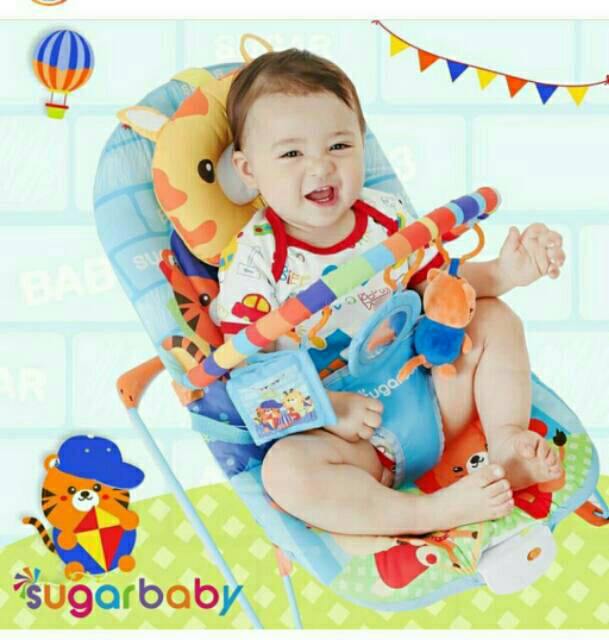 Sugar Baby Deluxe Musical Vibration Bouncer 1 Recline -sugarbaby kursi getar baby bouncher kursi goyang ayunan Bouncer Sugar Baby Bouncer 1 Recline Deluxe Musical Vibration bouncer sugarbaby Bouncer 1 recline BOUNCER ayunan bayi bouncer bayi ayunan sugarb