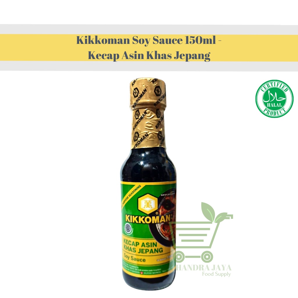 

Kikkoman All Purpose Soy Sauce 150ml - Kecap Asin Khas Jepang