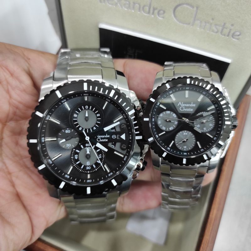 JAM TANGAN ALEXANDRE CHRISTIE AC 6455 COUPLE NEW AC6455 ORIGINAL