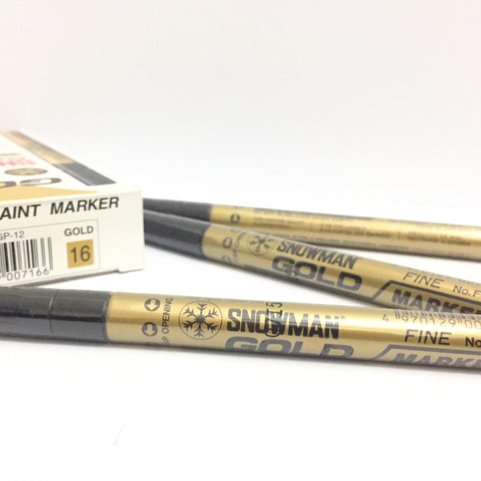 

Spidol Marker Permanent Snowman Fine
