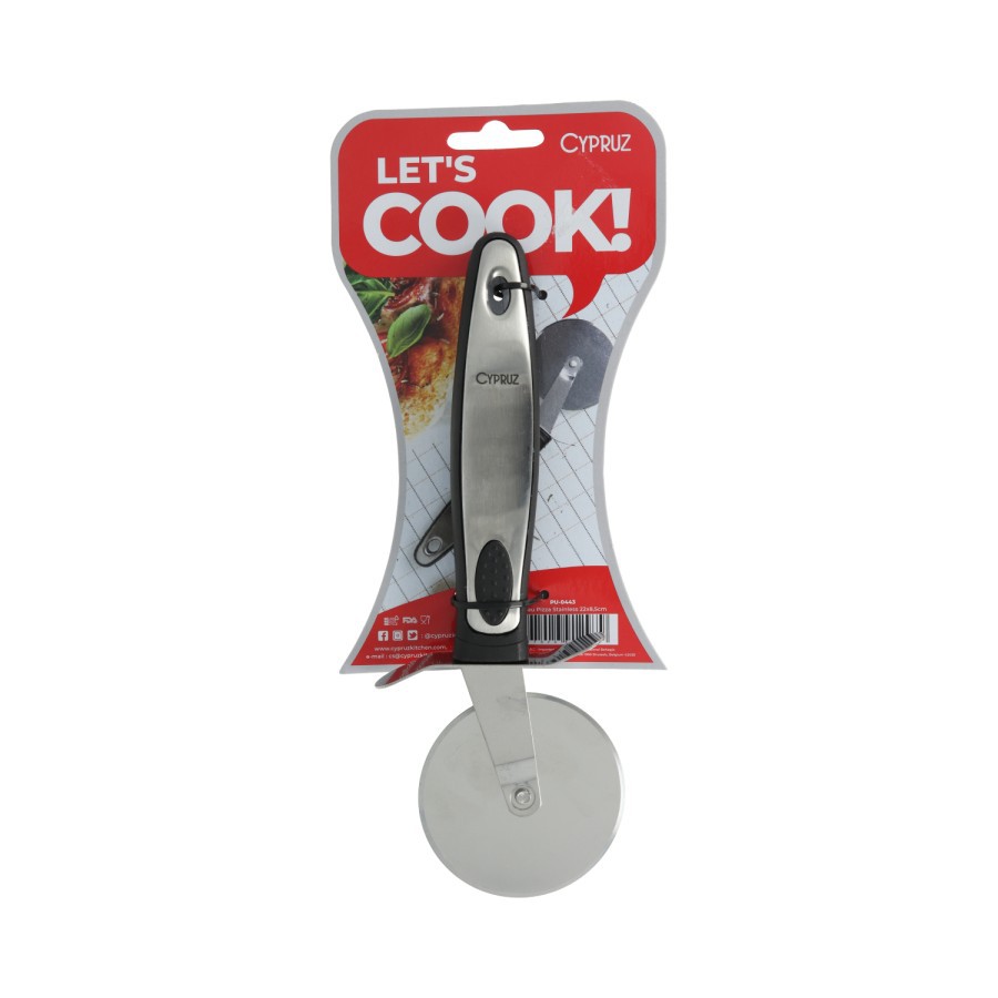 CYPRUZ PU 0443 KH - Pisau Pizza / Pizza Cutter